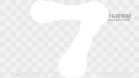 手绘数字便签边框对话框素材PNG图片74