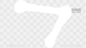 手绘数字便签边框对话框素材PNG图片85