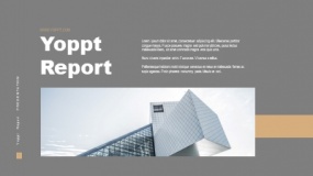 一套金色+深色背景适合高端奢侈品行业的商业计划书PPT模板免费下载